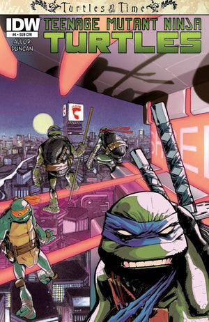 Teenage Mutant Ninja Turtles : Turtles in Time #4 Sub Cover IDW