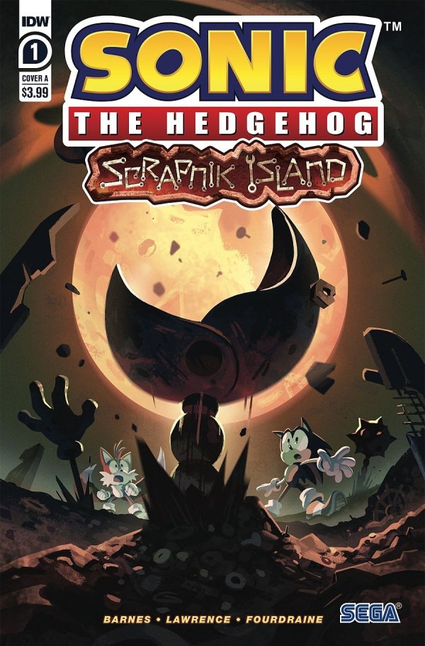 SONIC THE HEDGEHOG: SCRAPNIK ISLAND #1 CVR A FOURDRAINE (C: 1