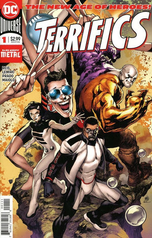 Terrifics #1 (DC 2018 Metamorpho, Plastic Man, Mr. Terrific etc.)