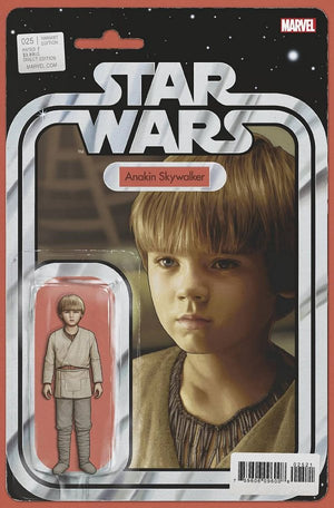 STAR WARS #25 CHRISTOPHER ACTION FIGURE VAR (***COMIC BOOK NOT A TOY!)