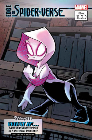 AMAZING SPIDER-MAN 32 GIADA PERISSONOTTO DISNEY100 EDGE OF SPIDER-VERSE VARIANT [G.O.D.S.]