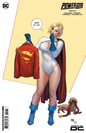 POWER GIRL #1 CVR G INC 1:50 FRANK CHO CARD STOCK VAR