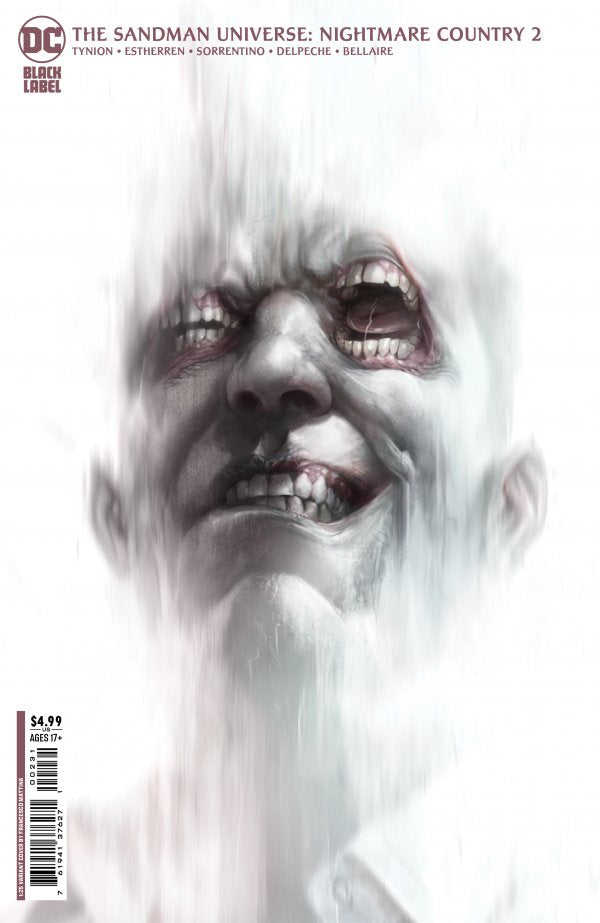 SANDMAN UNIVERSE NIGHTMARE COUNTRY #2 CVR C INC 1:25 FRANCESCO MATTINA CARD STOCK VAR (MR)