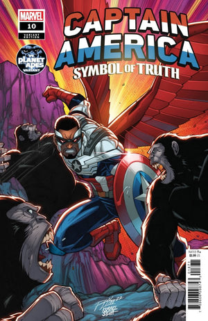 CAPTAIN AMERICA: SYMBOL OF TRUTH #10 RON LIM PLANET OF THE APES VARIANT