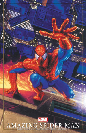 AMAZING SPIDER-MAN 42 (2024) GREG AND TIM HILDEBRANDT SPIDER-MAN MARVEL MASTERPIECES III VARIANT [GW]