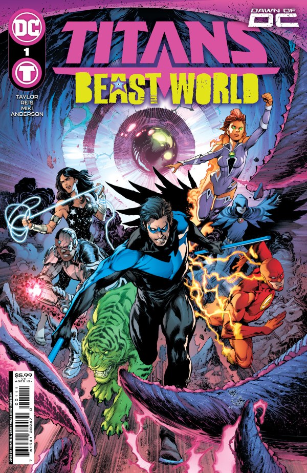 TITANS: BEAST WORLD #1 (OF 6) CVR A IVAN REIS & DANNY MIKI