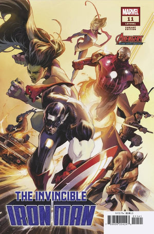 INVINCIBLE IRON MAN (2023) 11 ALEX LOZANO AVENGERS 60TH VARIANT [FALL]