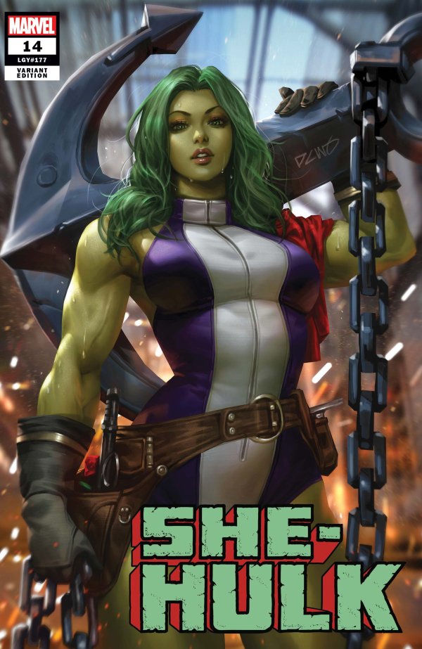 SHE-HULK #14 (2023) DERRICK CHEW SHE-HULK VARIANT