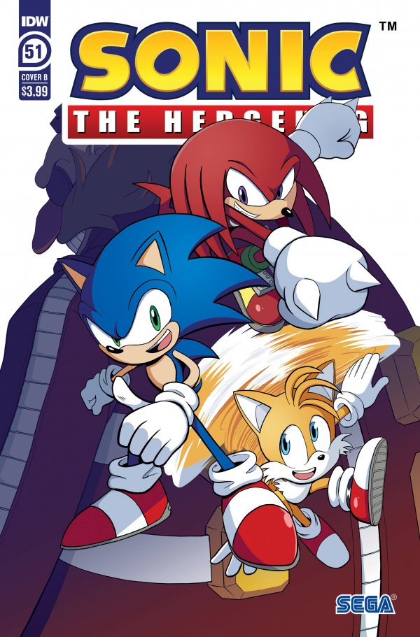 SONIC THE HEDGEHOG #51 CVR B LIDE