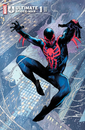 ULTIMATE SPIDER-MAN 1 MARCO CHECCHETTO COSTUME TEASE VARIANT C
