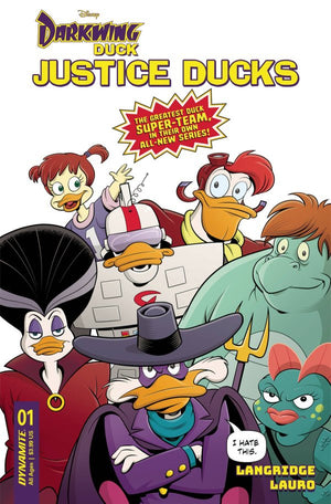 JUSTICE DUCKS #1 CVR C LANGRIDGE