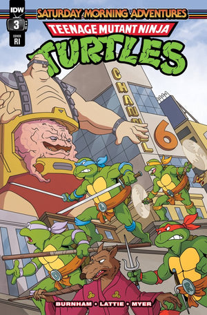 TMNT SATURDAY MORNING ADVENTURES #3 CVR D 10 COPY INCV