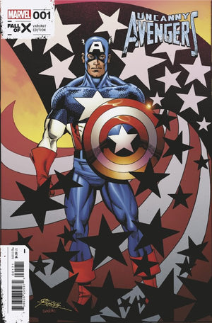 UNCANNY AVENGERS 1 GEORGE PEREZ VARIANT [G.O.D.S.  FALL]