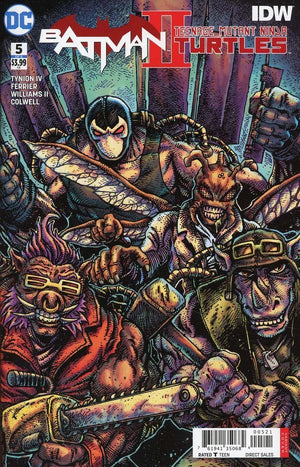 Batman /  TMNT Teenage Mutant Ninja Turtles II #5 Cover B (Eastman)