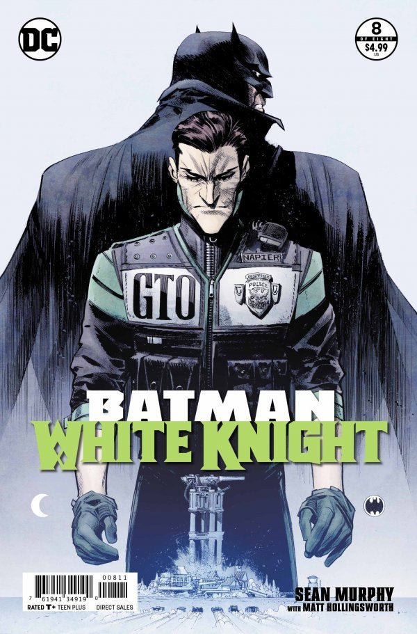 Batman White Knight #8 Cover A (Batman/Napier Cover) Signed by SGM