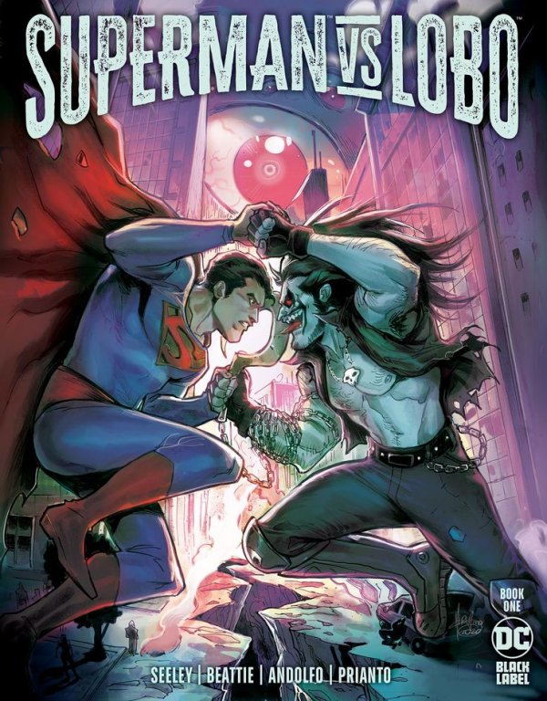 SUPERMAN VS LOBO #1 (OF 3) CVR A MIRKA ANDOLFO (MR)(Magazine Size)