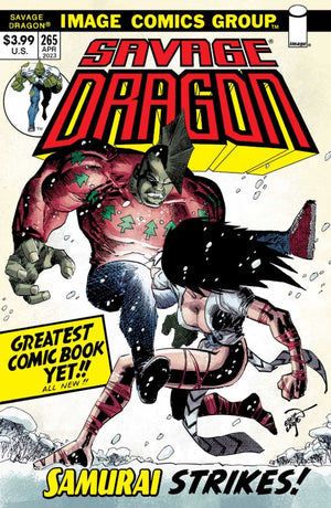 SAVAGE DRAGON #265 CVR B RETRO 70S TRADE DRESS (MR)