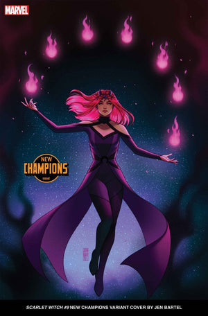 SCARLET WITCH (2023) 9 JEN BARTEL NEW CHAMPIONS VARIANT