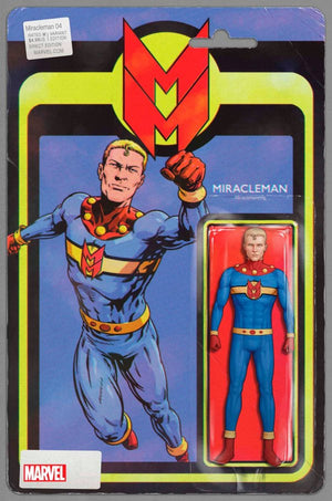 MIRACLEMAN BY GAIMAN & BUCKINGHAM: THE SILVER AGE #4 Christopher Action Figure Variant