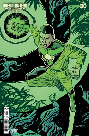 GREEN LANTERN WAR JOURNAL #5 CVR B CHRIS SAMNEE CARD STOCK VAR