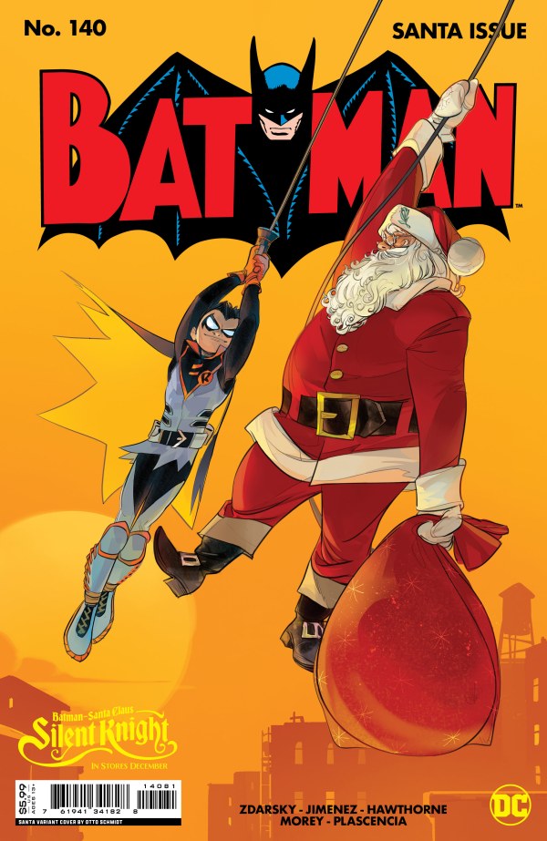 BATMAN #140 CVR E OTTO SCHMIDT SANTA CARD STOCK VAR