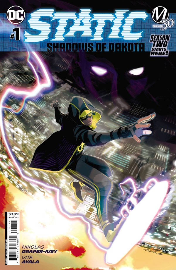 STATIC: SHADOWS OF DAKOTA #1 (OF 6) CVR A NIKOLAS DRAPER-IVEY