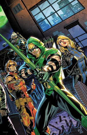 GREEN ARROW #1 (OF 6) CVR G SEAN IZAAKSE WRAPAROUND FOIL VAR