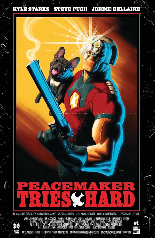 PEACEMAKER TRIES HARD #1 (OF 6) CVR C KRIS ANKA MOVIE POSTER VAR