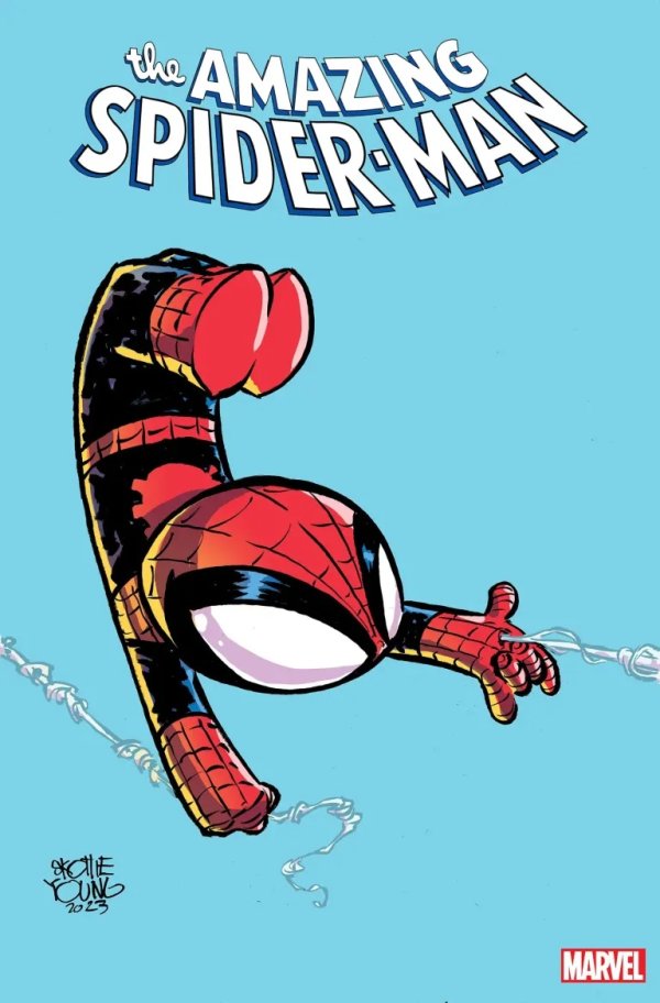 AMAZING SPIDER-MAN #25 (2023) SKOTTIE YOUNG VARIANT