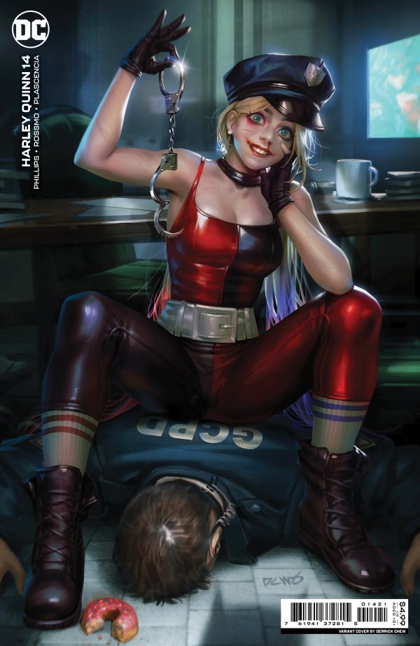 HARLEY QUINN #14 CVR B DERRICK CHEW CARD STOCK VAR