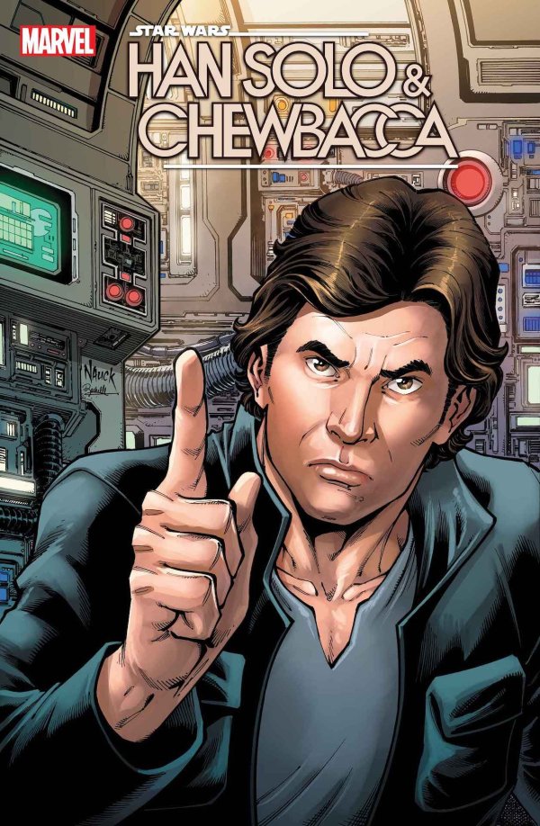 STAR WARS: HAN SOLO & CHEWBACCA #9 NAUCK VARIANT