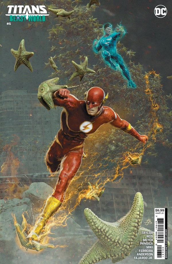 TITANS BEAST WORLD #6 (OF 6) CVR B BJORN BARENDS CARD STOCK VAR