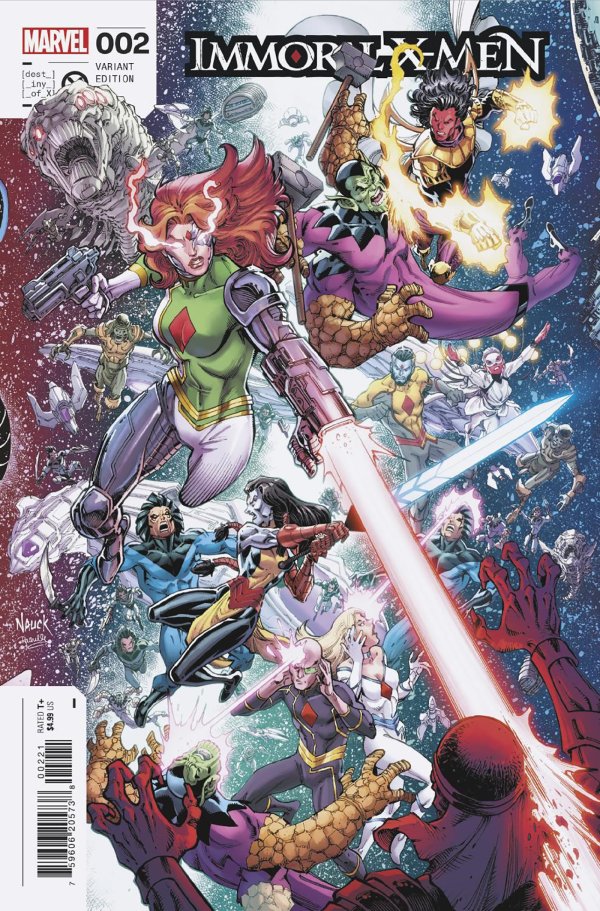 IMMORAL X-MEN #2 NAUCK SOS MARCH CONNECTING VARIANT [SIN]