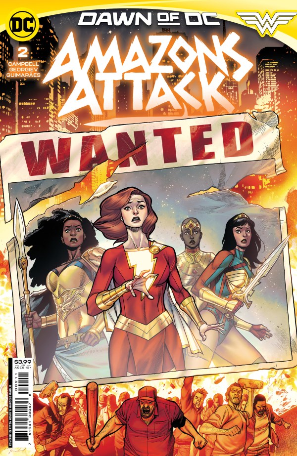 AMAZONS ATTACK #2 CVR A CLAYTON HENRY