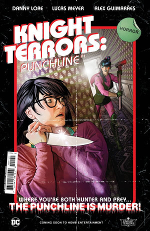 KNIGHT TERRORS PUNCHLINE #1 (OF 2) CVR E INC 1:25 TONY SHASTEEN CARD STOCK VAR