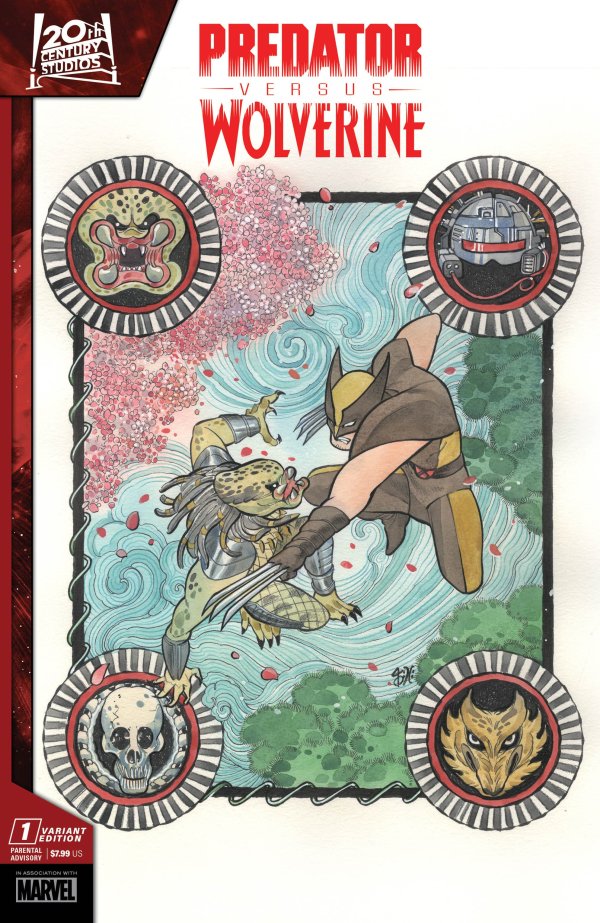 PREDATOR VS. WOLVERINE #1 PEACH MOMOKO VARIANT