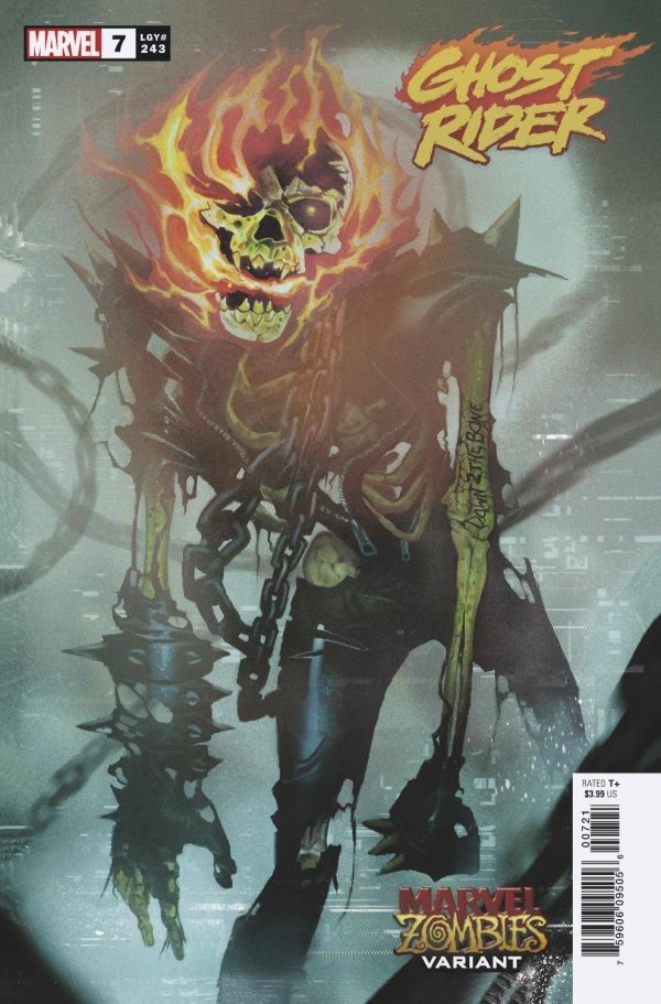 GHOST RIDER #7 MUNDO MARVEL ZOMBIES VAR