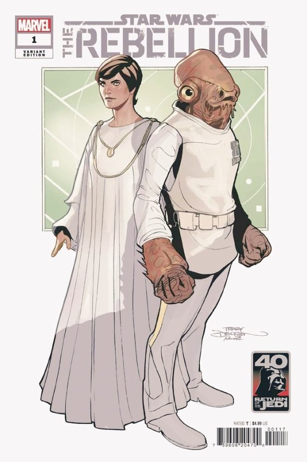 STAR WARS: RETURN OF THE JEDI - THE REBELLION #1 TERRY DODSON VARIANT