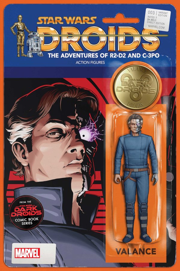 STAR WARS: DARK DROIDS #3 [DD] JOHN TYLER CHRISTOPHER ACTION FIGURE VARIANT