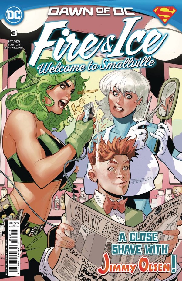 FIRE & ICE: WELCOME TO SMALLVILLE #3 (OF 6) CVR A TERRY DODSON