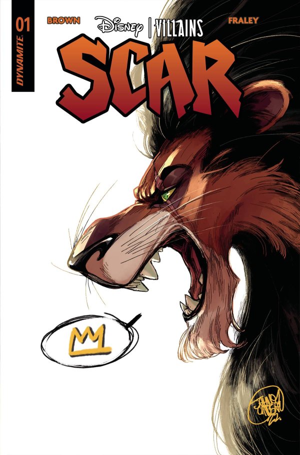 DISNEY VILLAINS: SCAR #1 CVR A LINDSAY – Fun Box Monster Emporium