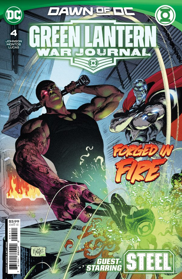 GREEN LANTERN: WAR JOURNAL #4 CVR A MONTOS