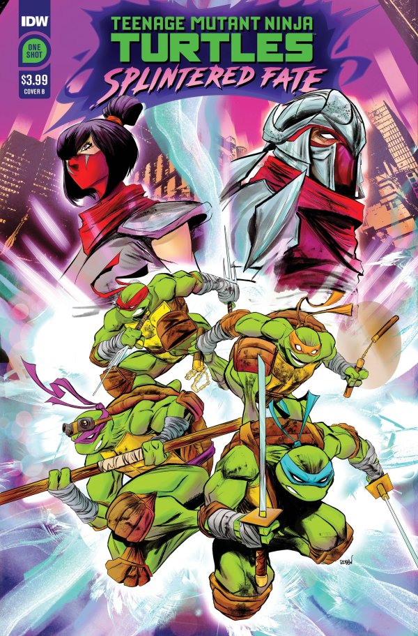 Teenage Mutant Ninja Turtles: Splintered Fate Cover B Palacios