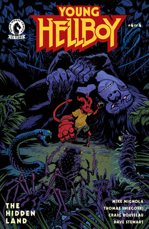 YOUNG HELLBOY THE HIDDEN LAND #4 (OF 4) CVR A SMITH