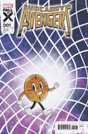 UNCANNY AVENGERS #1 [G.O.D.S.  FALL] ROMY JONES MISS MINUTES VARIANT