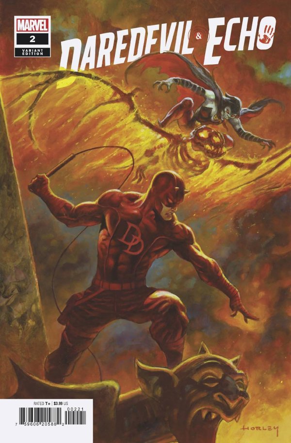 DAREDEVIL & ECHO 2 ALEX HORLEY VARIANT