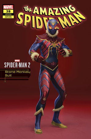 AMAZING SPIDER-MAN 38 STONE MONKEY SUIT MARVEL'S SPIDER-MAN 2 VARIANT [GW]