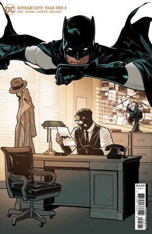 GOTHAM CITY: YEAR ONE #5 (OF 6) CVR B JEFF SPOKES VAR