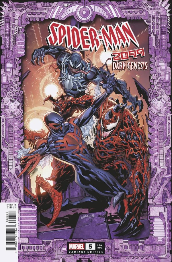 SPIDER-MAN 2099: DARK GENESIS #5 KEN LASHLEY FRAME VARIANT