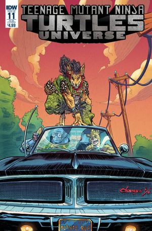Teenage Mutant Ninja Turtles Universe #11 Sub Cover (2016 IDW)